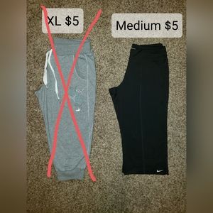 Black Nike Crop Leggings